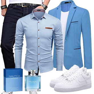 Frühlings Outfits Casual mit Schwarz Alessandro Salvarini "Elegante Frühlings Outfits"Look: Casual, Classic, GoGo, Goa, Stil, Business