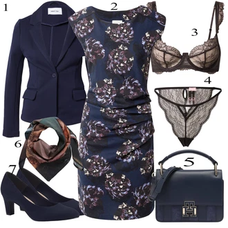 čipka Outfit sa Crna/Pink/Bež Gaćice bez prepona/Prozirna gaćica/Gaćica & tanga/Bralette Grudnjak/Brazilski Slip HUNKEMÖLLER "Tvoj otmjeni outfit"