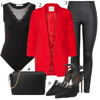 Outfit sa Crna misspap "Tvoj otmjeni outfit"