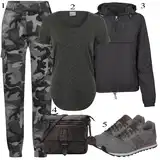 Outfity s maskáčovými kalhotami image