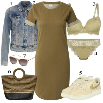 90. leta outfit mit Modra/Svetlo modra Jakna/Velika velikost Plašč/Bluza Velika velikost LTB "Pokrivalo za pomlad"Look: Lak, 90. leta, Kul, Modernen, Lepo, Stari denar, Univerzitetni, Western