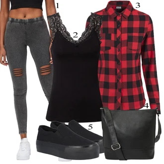 Old Money Outfit sa Crna/Smeđa Majica I Top Veći Broj/Bluza Veći Broj/Žensko donje rublje i kupaći kostimi/Kupaći Kostim Za Veću Veličinu/Haljina Veći Broj/Pletivo Veći Broj/Tunika Pieces "Tvoj otmjeni outfit"Look: Rad, Babydoll, Francuske, Old Money, Disko