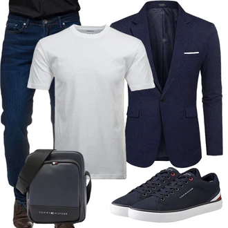 Frühlings Outfits Casual mit Schwarz COOFANDY "Modisches Frühlings Outfit"Look: Stil, Casual, Classic, Elegant, Moderne, Schick, Western, Büro, Business, Emo, Indoor