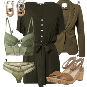 outfit mit Nakit AllSaints "Pokrivalo za pomlad"