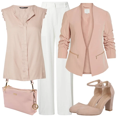 Kombinace Béžová/Šedá Taška Přes Rameno/Batoh/Doplňek/Dlouhé Kardigany/Zvonová Kalhoty/Dlouhý Zimní Kabát/Dlouhá tylová sukně L.CREDI