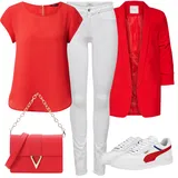 Kombinace tylových sukní a oversize sak image