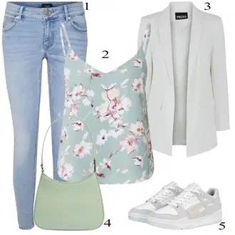 outfit mit bershka "Pokrivalo za pomlad"