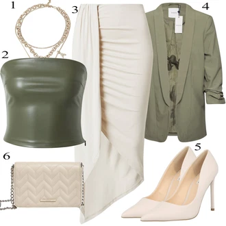 outfit mit Pastelne barve millane "Pokrivalo za pomlad"