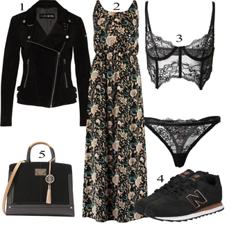 outfit mit Maxi obleka Hailys "Pokrivalo za pomlad"