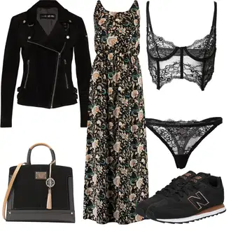 Motorka Zima Outfit s Černá Bunda Motorkářské Bund/Vlněná Bund/Bunda s Bočním Zipem/Motorkářská Bunda Freaky Nation "Perfektní na jaro"Look: Jízda na koni, Motorka