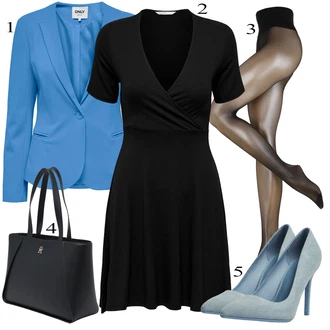 outfit "Pokrivalo za pomlad"