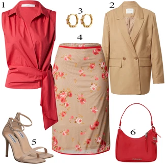 Visoke Pete Outfit sa Smeđa/Bež/Ljubičasta Salonka & Visoki Pet/Salonka s Kopčom/Sandala s vratilom/Sandala na Petu/Cipela Mary Jane/Sandala s petom Steve Madden "Tvoj otmjeni outfit"