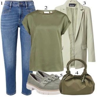 outfit mit Siva Rieker "Pokrivalo za pomlad"