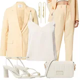 Béžové JOOP! Zimní Kabáty Outfity image