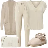 Béžové JOOP! Zimní Kabáty Outfity image