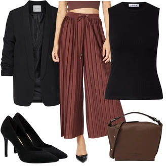 Outfit s Taška Přes Rameno Marc O'Polo "Jarní Outfit"