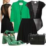 Plavkové outfity pro plnoštíhlé image