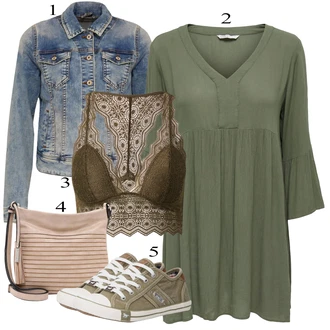 90. leta outfit mit Modra/Svetlo modra Jakna/Velika velikost Plašč/Bluza Velika velikost LTB "Idealno za pomlad"Look: Lak, 90. leta, Kul, Modernen, Lepo, Stari denar, Univerzitetni, Western