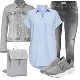 Outfity s džínovými bundami značky Street One image