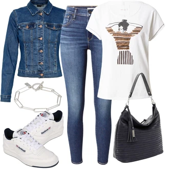 Outfit s Pastelové barvy Oui "Stylový outfit na jaro"