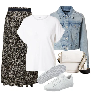 Outfit s Šedá Dlouhé Šaty/Slim Fit Džíny/Dlouhý Zimní Kabát/Dlouhý Svetr/Dlouhá tylová sukně/Taška Přes Rameno/Doplňek/Dlouhé Kardigany/Nezařazené Ted Baker "Vzhledy pro volný čas"