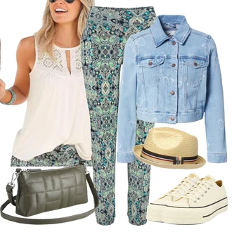 Prošívaný Dlouhé / Maxi Outfit s Šedá Taška Přes Rameno/Batoh/Doplňek/Dlouhá tylová sukně/Dlouhé Kardigany/Dlouhý Zimní Kabát/Tělo/Zvonová Kalhoty markberg "Vzhledy pro volný čas"