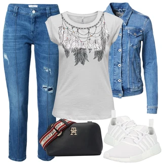 Outfit s Modrá Nezařazené Brax "Vzhledy pro volný čas"