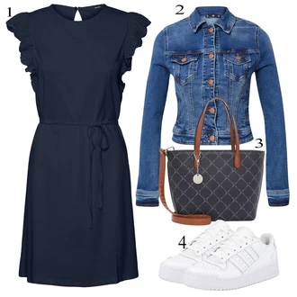 outfit "Pokrivalo za pomlad"