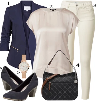 outfit mit Bež/Bela/Khaki Usnjena Jakna/Motoristične Kavbojke/Kavbojke z Razporkom/Kavbojka z Nizkim Pasom/Kavbojka z Nizkim Pasom/Push up Kavbojke/Ozke Kavbojke/Usnjene Čevlje/Termodžinsi Only "Poletna oblačila"