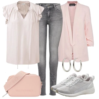moderne Outfit sa Siva/Svjetlosiva/Tamnosiva Kožna Jakna/Traperice s Prorezom/Termo Traperice/High Waist Traperice/Traperice Slim Kroja/Zimska jakna/Kožne Cipele/Push-up Traperice/Traperica Niskog Struka/Bikerske Traperice Only "Cool za slobodno vrijeme"Look: Rap, Boja, moderne, Običan, cool, Prekrasan, Old Money, Disko, Besprijekorno