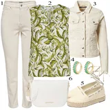 Kombinirati Elegantne Mom Jeans image