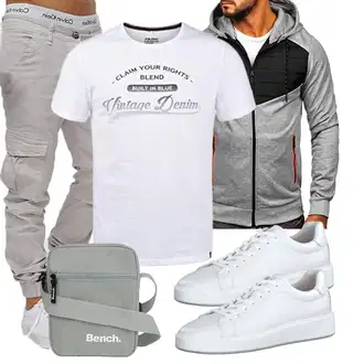 Party Outfits Coole mit Fliederfarben Unkategorisiert b BLEND "Cooles Outfit"Look: Casual, Coole, Lack
