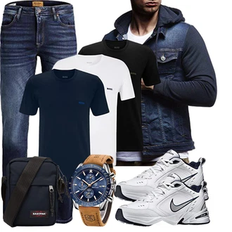 Metallic Outfit mit Grau Unkategorisiert Nike "Cooles Outfit"