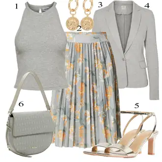 outfit mit Siva bershka "Poletna oblačila"