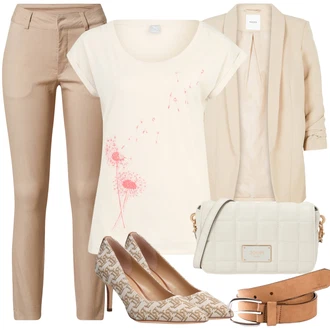 Prošívaný Outfit s Růžová/Béžová/Modrá/Šedá Dlouhé Šaty/Doplňek/Taška/Dlouhá tylová sukně/Dlouhý Zimní Kabát JOOP! "Elegantní vzhled"
