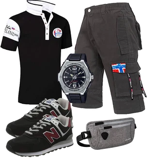 Ausgang Outfit mit Grau Unkategorisiert SAO ROQUE "Freizeit Outfit"Look: Ausgang, Joggen, Freizeit