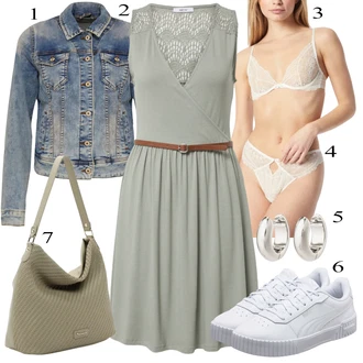 Outfiti Za Zabave mit Siva About You "Pokrivalo za pomlad"