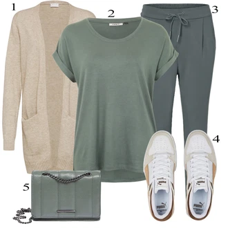 outfit mit Pull&Bear "pomladna obleka"