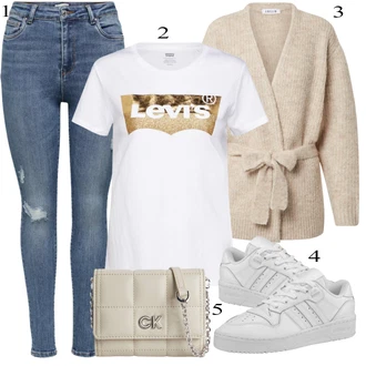 outfit "Pokrivalo za pomlad"