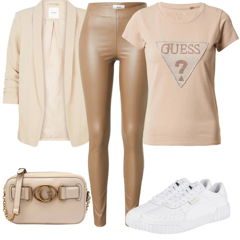 Kombinace Hnědá/Šedá/Khaki/Béžová Neprůhledný Legíny/Formovaná Legína/Kožený legíny/Legíny s Rozparkem/Strečová Kalhoty/Legíny s Vysokým Pasem/Skinny Kalhoty/Jeggings/Tregíny/Legíny Kožený Vzhled/Push up Kalhoty Object