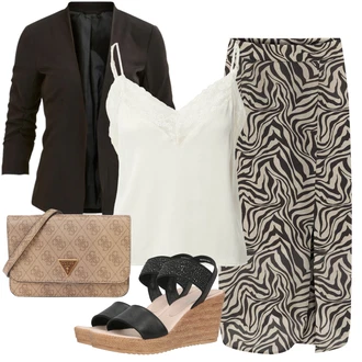 Outfity pro matriční úřad Lehký s Krémová/Bílá/Béžová/Khaki Pánské boty/Krajkované tričko/Krajkový Top/Top Na Party/Halenka Bez Rukávů/Top Se Špagetovými Ramínky daahls by emma roberts exclusively for about you "Lehký outfit"Look: Styl, Lehký, 20 léta, Babydoll, Elegantní, Old Money, Romantický, S průsvitem, Extravagantní