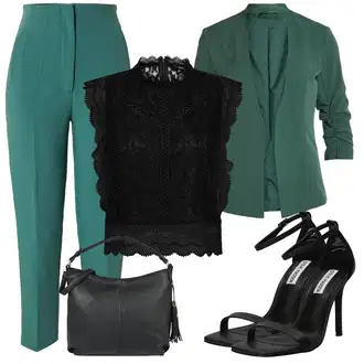 Visoke Pete Outfit sa Crna/Smeđa/Bijela/Crvena/Narandžasta Sandala s petom/Salonka s Kopčom/Sandala na Petu/Salonka & Visoki Pet/Sandala s vratilom Steve Madden "Moderni outfit za ured"