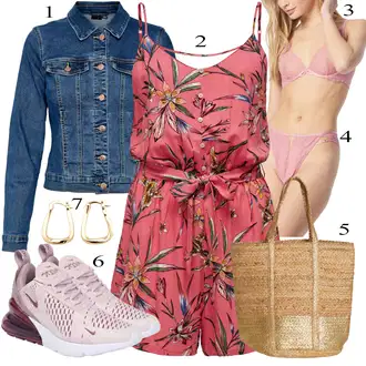 Outfit sa Pink Kombinezon Only "savršena odjeća"