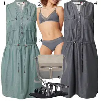outfit mit Črna Tamaris "Poletna oblačila"