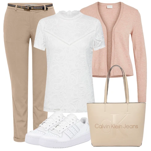 Kombinace Béžová/Khaki Chinos/Bengaline Kalhoty/Úzká Kalhoty/Strečová Kalhoty/Skinny Kalhoty/Navlékací Kalhoty Only