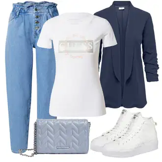 Nizza Outfit s Bílá/Krémová Skate Bota/Tenisky s Bočním Zipem/Teniska na platformě/Zimní tenisky/Kožené tenisky/Úzká teniska/Plátěná teniska Adidas Originals "Outfit na léto"