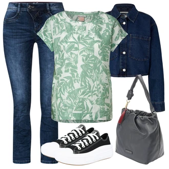 Outfity pro léto s Černá/Bílá Plátěná teniska/Teniska na platformě/Nízká Teniska Converse "Outfit na léto"