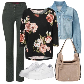 Outfit s Černá CECIL "Outfit na léto"
