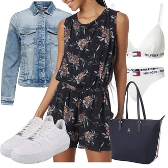 Outfit s Pastelové barvy Tommy Hilfiger Underwear, Bílá Nezařazené Tommy Hilfiger Underwear "Outfit na léto"