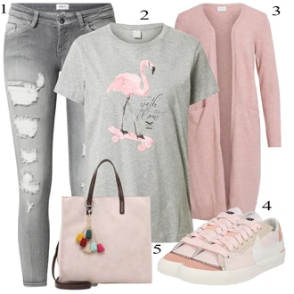 outfit mit Pastelne barve Nike Sportswear "Poletna oblačila"